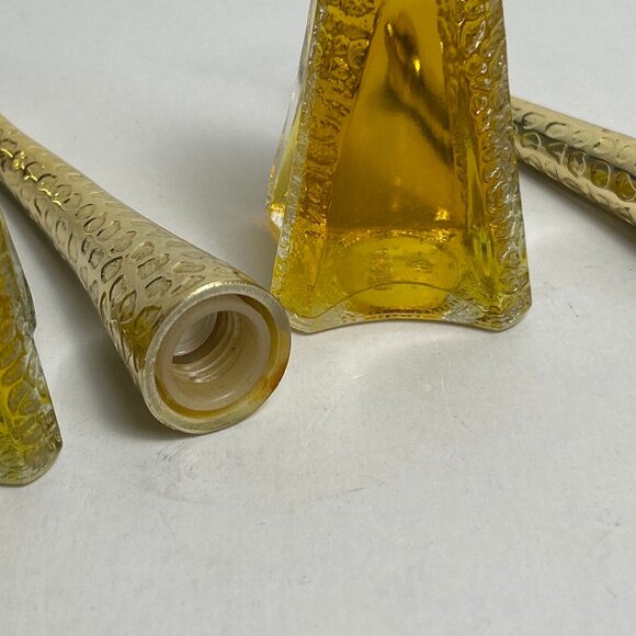 Vintage 1976 Avon Graceful Giraffe Perfume Bottle Lot | Full, Gold Neck - Picture 14 of 16